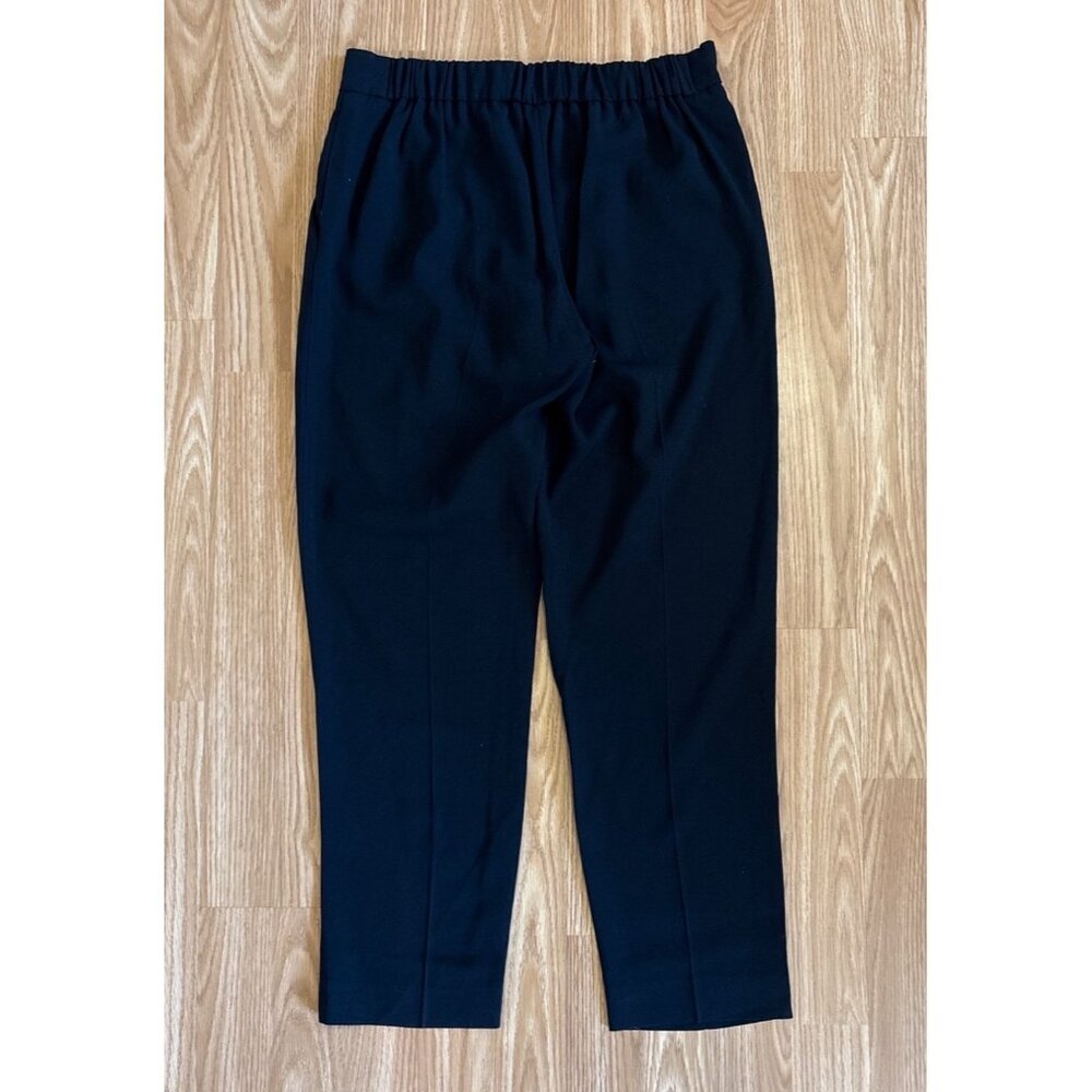 Babaton Womens Black Elastic Waist Tapered Pants Size 6 - Picture 4 of 5